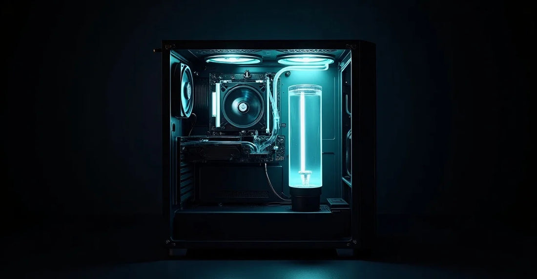 Pompe et reservoir watercooling custom PC RGB - MR.Watercooling
