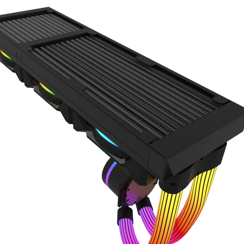 Watercooling M.RED Infinite Advanced 360 vue du radiateur