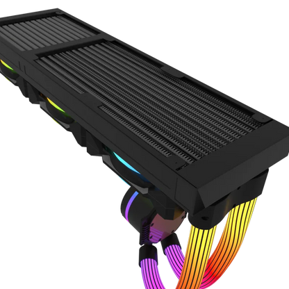 Watercooling M.RED Infinite Advanced 360 vue du radiateur